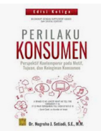 Image of Perilaku Konsumen:perpektif kontemporer pada motif, tujuan, dan keinginan konsumen