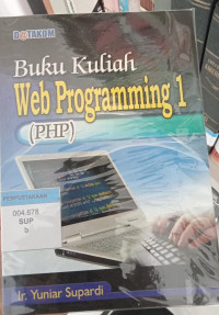 Image of Buku Kuliah Web Programming  1(PHP)