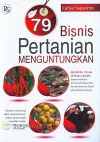 Image of 79 Bisnis Pertanian Menguntungkan