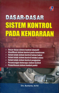 Image of Dasar-dasar sistem kontrol pada kendaraan