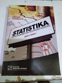Image of Statistika  Untuk Ekonomi dan Keuangan Modern Buku 2